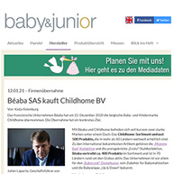Acquisition Béaba – Childhome