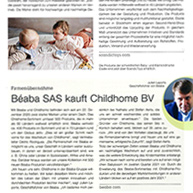 Baby&Junior – Acquisition Béaba – Childhome